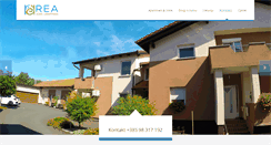 Desktop Screenshot of apartmani-rea.com